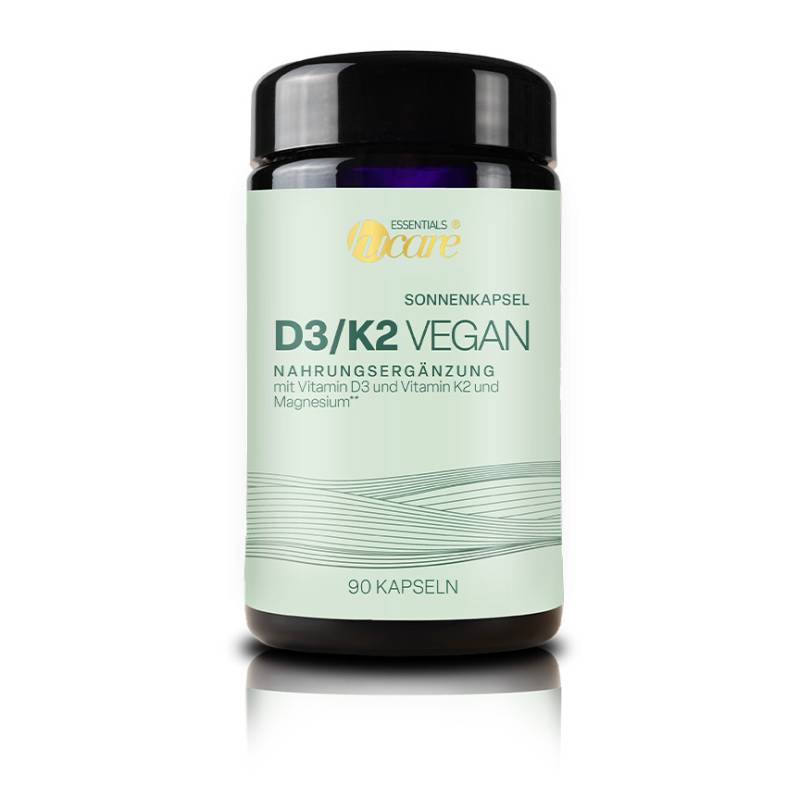 hucare D3/K2 4000 Ie Vegan 90 Kapseln Sonnenkapsel hucare D3/K2 4000 Ie Vegan 90 Kapseln Sonnenkapsel von hucare