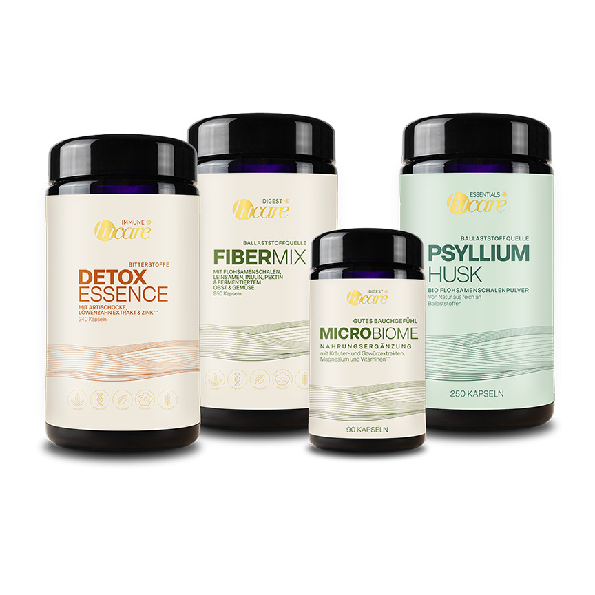hucare Good Digest Bundle Good Digest-Box mit 4 gezielten Produkten für Verdauung, Darmflora & Detox hucare Good Digest Bundle Good Digest-Box mit 4 gezielten Produkten für Verdauung, Darmflora & Detox von hucare