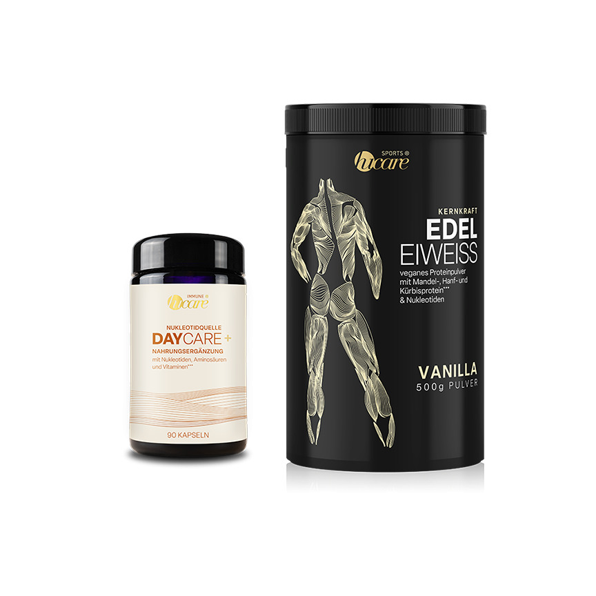 hucare Nukleotide Boost Bundle Golden Ages-Box - 5 Produkten für Beweglichkeit, Knochengesundheit & Zellschutz hucare Nukleotide Boost Bundle Golden Ages-Box - 5 Produkten für Beweglichkeit, Knochengesundheit & Zellschutz von hucare