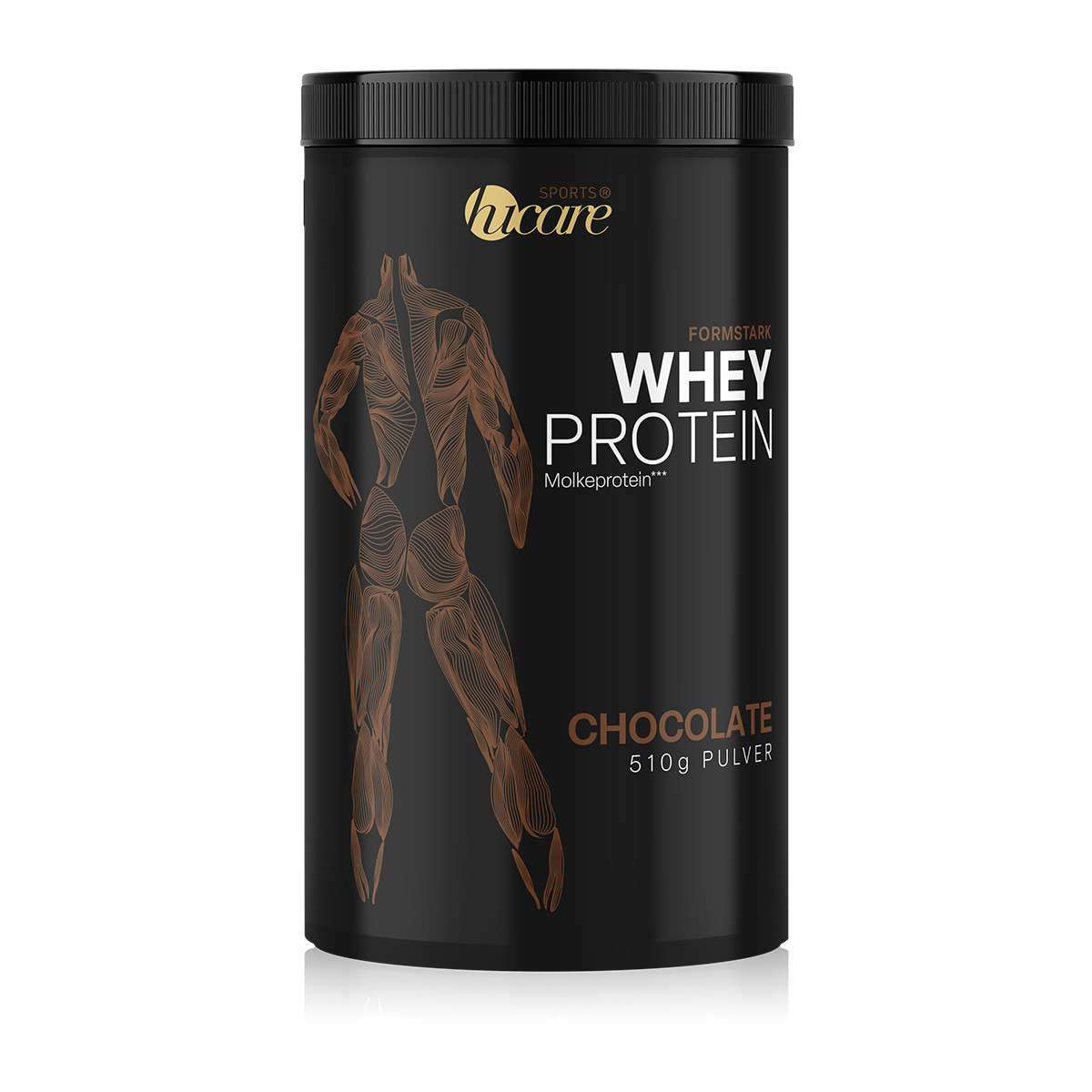 hucare Whey Protein Chocolate 510 g Pulver Formstark hucare Whey Protein Chocolate 510 g Pulver Formstark von hucare