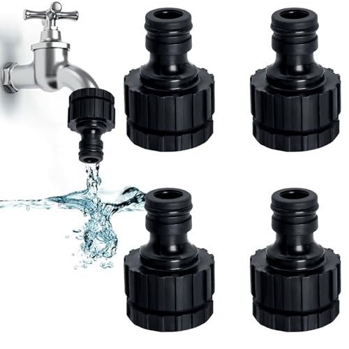hufhnwso 4pcsGardena Anschluss 1/2 Zoll Hahnverbinder 3/4 Zoll,Kunststoff Adapter Kupplung Schlauchanschluss Set, 2-In-1 Schlauchanschluss Set Für Wasserhahn Schlauch Anschluss hufhnwso 4pcsGardena Anschluss 1/2 Zoll Hahnverbinder 3/4 Zoll,Kunststoff Adapter Kupplung Schlauchanschluss Set, 2-In-1 Schlauchanschluss Set Für Wasserhahn Schlauch Anschluss von hufhnwso