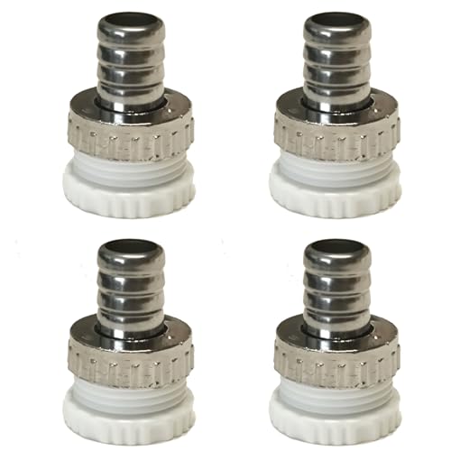 Gardena Adapter Wasserhahn, Gardena Anschluss 1/2 Zoll Hahnverbinder 3/4 Zoll,Kunststoff Adapter Kupplung Schlauchanschluss Set, 2-In-1 Schlauchanschluss Set Für Wasserhahn schlauch Anschluss 4PCS Gardena Adapter Wasserhahn, Gardena Anschluss 1/2 Zoll Hahnverbinder 3/4 Zoll,Kunststoff Adapter Kupplung Schlauchanschluss Set, 2-In-1 Schlauchanschluss Set Für Wasserhahn schlauch Anschluss 4PCS von hufhnwso