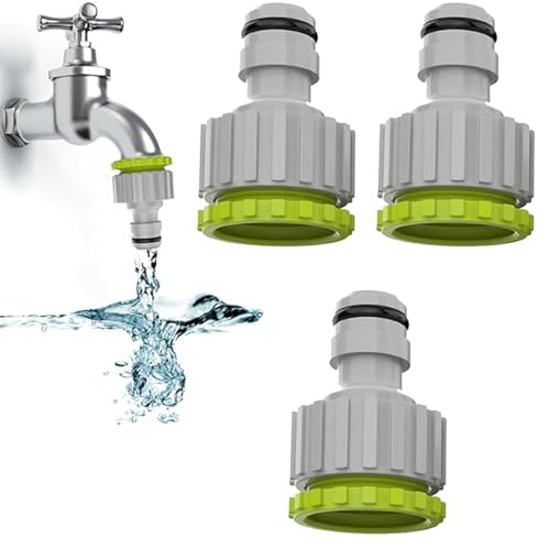 hufhnwso 3pcs Gardena Anschluss 1/2 Zoll Hahnverbinder 3/4 Zoll,Kunststoff Adapter Kupplung Schlauchanschluss Set, 2-In-1 Schlauchanschluss Set Für Wasserhahn Schlauch Anschluss hufhnwso 3pcs Gardena Anschluss 1/2 Zoll Hahnverbinder 3/4 Zoll,Kunststoff Adapter Kupplung Schlauchanschluss Set, 2-In-1 Schlauchanschluss Set Für Wasserhahn Schlauch Anschluss von hufhnwso