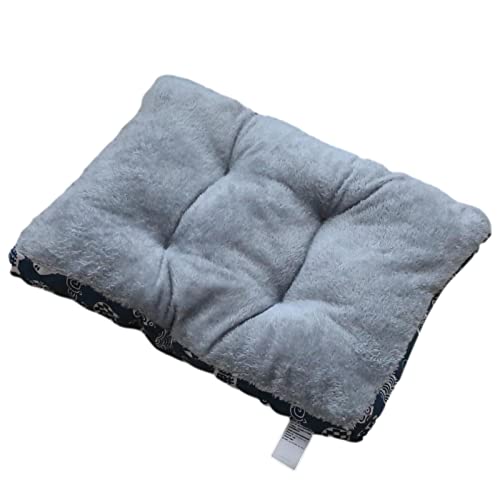 Hundekorb für Bench, Plüsch weiches Winterschlafkissen für Haustiere mit rutschfester Unterseite, Durable Hundebett Cosy Zwinger Pad Haustiere Kissen für Hunde, Katzen Huiba Hundekorb für Bench, Plüsch weiches Winterschlafkissen für Haustiere mit rutschfester Unterseite, Durable Hundebett Cosy Zwinger Pad Haustiere Kissen für Hunde, Katzen Huiba von huiba