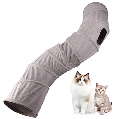 Katzen-Tunnel für Indoor-Katzen | Faltbare Katzenröhren für Innenkatzen,Interaktives Katzenspielzeug zum Verstecken von Jagen und Ausruhen, leicht zu verstauen und zu tragen Huiba Katzen-Tunnel für Indoor-Katzen | Faltbare Katzenröhren für Innenkatzen,Interaktives Katzenspielzeug zum Verstecken von Jagen und Ausruhen, leicht zu verstauen und zu tragen Huiba von huiba