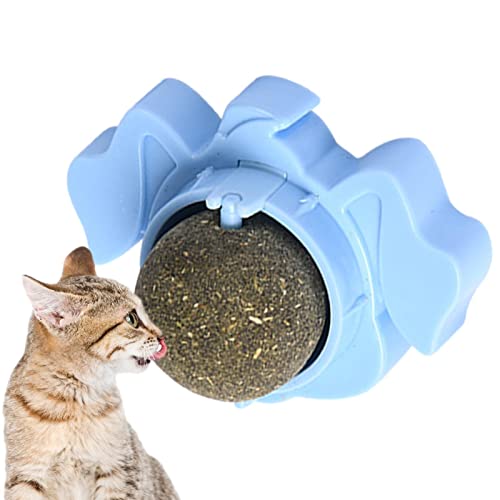 huiba Katzenminzenball – Selbstklebende Kugel für Katzen, Spielzeug für Katzenminze, rotierendes Spielzeug für Katzen, zur Begleitung und Verbesserung der Mundgesundheit von Kätzchen huiba Katzenminzenball – Selbstklebende Kugel für Katzen, Spielzeug für Katzenminze, rotierendes Spielzeug für Katzen, zur Begleitung und Verbesserung der Mundgesundheit von Kätzchen von huiba