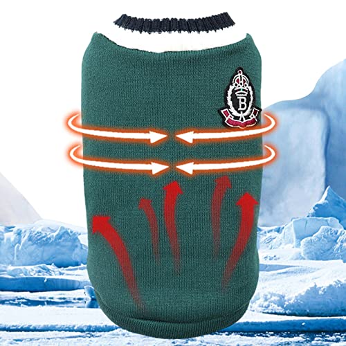 huiba Strickpullover für Hunde | Atmungsaktive Strickpullover mit Luftdurchlässigkeit – Warmer Hund nicht klebrig dicker Flor V-Ausschnitt College Stil Strickpullover Winter Kleidung für den Winter huiba Strickpullover für Hunde | Atmungsaktive Strickpullover mit Luftdurchlässigkeit – Warmer Hund nicht klebrig dicker Flor V-Ausschnitt College Stil Strickpullover Winter Kleidung für den Winter von huiba