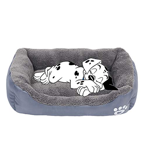 huihuijia Hundebett, Hundebett, Innenraum, Hundebett, Hundebett, für Katzen, mittelgroße Katzen, Größe Dog Comfort Bed für luxuriöse Hunde, Grau, X-Large von huihuijia