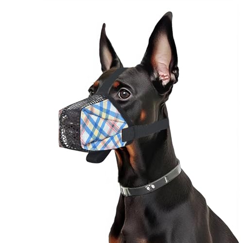 Hundemaulkorb für kleine und große Hunde – weicher Nylon-Korbmaulkorb mit verstellbarem Gurt, atmungsaktives Mesh-Design verhindert Beißen, Kauen Lecken, Essen – ideal für Training, Fellpflege Hundemaulkorb für kleine und große Hunde – weicher Nylon-Korbmaulkorb mit verstellbarem Gurt, atmungsaktives Mesh-Design verhindert Beißen, Kauen Lecken, Essen – ideal für Training, Fellpflege von hurifeng