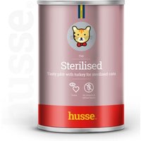 husse Sterilised Pastete 24 Dosen je 400 g. ausgewogene Mahlzeit mit Taurinzusatz für sterilisierte Katzen husse Sterilised Pastete 24 Dosen je 400 g. ausgewogene Mahlzeit mit Taurinzusatz für sterilisierte Katzen von husse