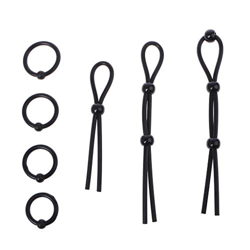 huwaioury 7er Pack Penisring Set 4 Cockringe Clit Stimulating Ball Und 3 Verstellbare Penisschlaufen Erektionsverbesserndes Männliches Sexspielzeug huwaioury 7er Pack Penisring Set 4 Cockringe Clit Stimulating Ball Und 3 Verstellbare Penisschlaufen Erektionsverbesserndes Männliches Sexspielzeug von huwaioury