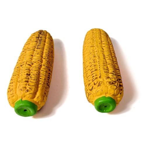 huwvqci Dog Squeaky Roasted Corn Toy For Pet Dogs Biteable Dog Chewing & Grinding Toy Biting Resistant Puppy Teeth Cleaning Toy Corn Shaped Dog Toy Puppy Teething Toy Dog Teeth Cleaning Toy von huwvqci