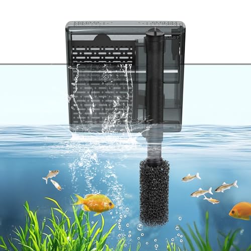 hygger Aquarium-Kochfeldfilter, 6 W, einstellbarer Wasserdurchfluss, externer Filter, Aquarium, 210 GPH für Aquarien mit einem Fassungsvermögen von 15–40 Gallonen hygger Aquarium-Kochfeldfilter, 6 W, einstellbarer Wasserdurchfluss, externer Filter, Aquarium, 210 GPH für Aquarien mit einem Fassungsvermögen von 15–40 Gallonen von hygger