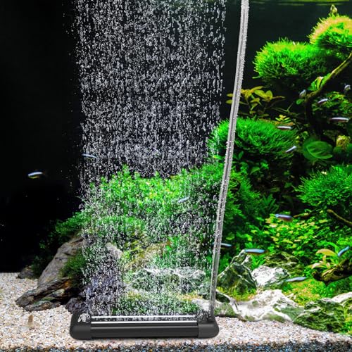 hygger Luftsteine Aquarium, Aquarium Luftausströmer, Aquarium Sprudler,Sehr Leiser Ausströmer Aquarium Sauerstoff Diffusor Set für Luftpumpe, Aquarium, Kleiner Eimer und Hydrokultur von hygger