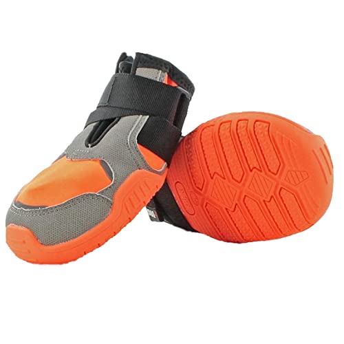 Hundeschuhe Pad N'Protect Polar Khan (Orange, 50 mm) von I-dog