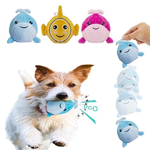 Gummi-Ball für aggressive Kauer, langlebig, Hundespielzeug zum Trainieren, Trainieren von Hunden zum Apportieren und Spielen, 3 Stück von i-STUDIO
