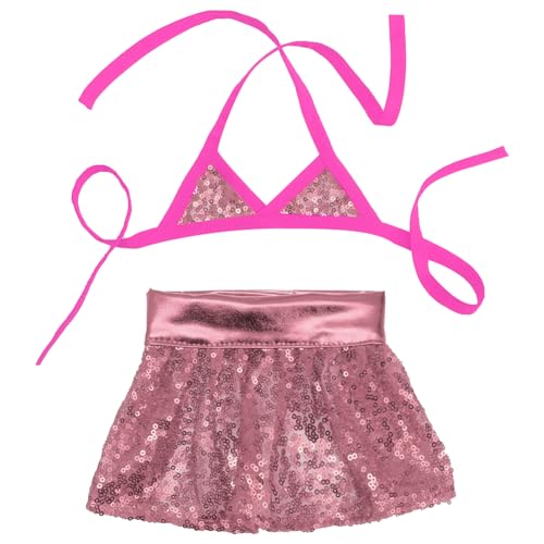 IEFIEL Haustier Badeanzug Sommer Hund Bikini Set 2-teilig Freizeit Verstellbarer Welpen Schwimmkleid für Den Pool Rosa A M IEFIEL Haustier Badeanzug Sommer Hund Bikini Set 2-teilig Freizeit Verstellbarer Welpen Schwimmkleid für Den Pool Rosa A M von iEFiEL