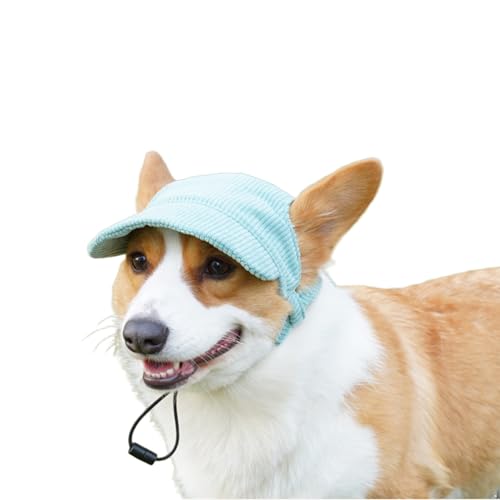 IEFIEL Hunde Sonnenhut mit Ohrlöchern Katze Hunde Haustier Baseballmütze Sommer Sonnenschutz Hut für Welpen Minzgrün M IEFIEL Hunde Sonnenhut mit Ohrlöchern Katze Hunde Haustier Baseballmütze Sommer Sonnenschutz Hut für Welpen Minzgrün M von iEFiEL