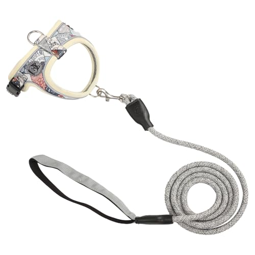 IEFIEL Hundegeschirr und Leine Set kein Ziehen reflektierendes Step-in-Welpengeschirr für kleine mittelgroße Hunde Geben Sie L EIN One Size IEFIEL Hundegeschirr und Leine Set kein Ziehen reflektierendes Step-in-Welpengeschirr für kleine mittelgroße Hunde Geben Sie L EIN One Size von iEFiEL