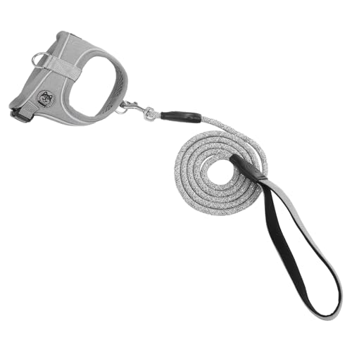 IEFIEL Hundegeschirr und Leine Set kein Ziehen reflektierendes Step-in-Welpengeschirr für kleine mittelgroße Hunde Typ G One Size IEFIEL Hundegeschirr und Leine Set kein Ziehen reflektierendes Step-in-Welpengeschirr für kleine mittelgroße Hunde Typ G One Size von iEFiEL