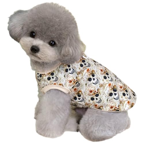 IEFIEL Kühlendes Hundeshirt für Sommer Leichte Hawaii-Weste mit Quick-Dry Funktion für Spaziergänge Aprikose M von iEFiEL