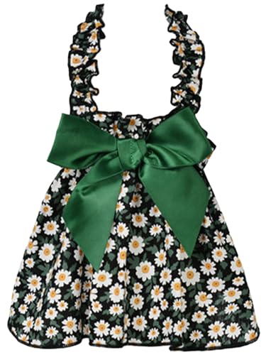 IEFIEL Prinzessinnen Kleid für Hunde und Katzen Sommer Haustier Partykleidung für kleine mittelgroße Katzen Hunde Navy blau XS von iEFiEL