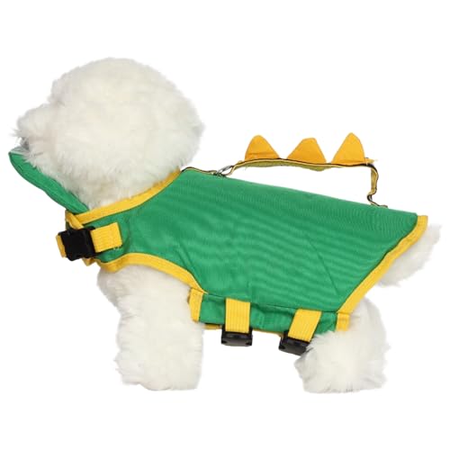 IEFIEL Schwimmweste für Hunde Verstellbare Sicherheitsweste mit Griff für Welpen kleine Hunde Grün XS IEFIEL Schwimmweste für Hunde Verstellbare Sicherheitsweste mit Griff für Welpen kleine Hunde Grün XS von iEFiEL