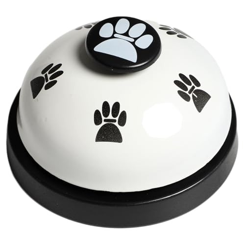 iEFiEL Knopf Trainingsglocken für Haustiere Katzenklingel Hund Tischklingel für die Kommunikation beim Haustiertraining Weiß One Size iEFiEL Knopf Trainingsglocken für Haustiere Katzenklingel Hund Tischklingel für die Kommunikation beim Haustiertraining Weiß One Size von iEFiEL
