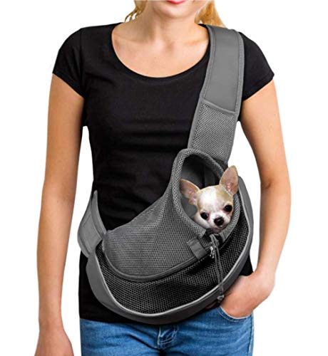 Tragbar Kleine Haustier Hunde Katzen Welpen Umhängetasche Reise Träger Schulter Beutel Atmungsaktiv Mesh Transporttasche Klein Hunde Katze Sling Pet Tragetuch Rucksack Pet Bag, S 0-2kg Tragbar Kleine Haustier Hunde Katzen Welpen Umhängetasche Reise Träger Schulter Beutel Atmungsaktiv Mesh Transporttasche Klein Hunde Katze Sling Pet Tragetuch Rucksack Pet Bag, S 0-2kg von iEasey