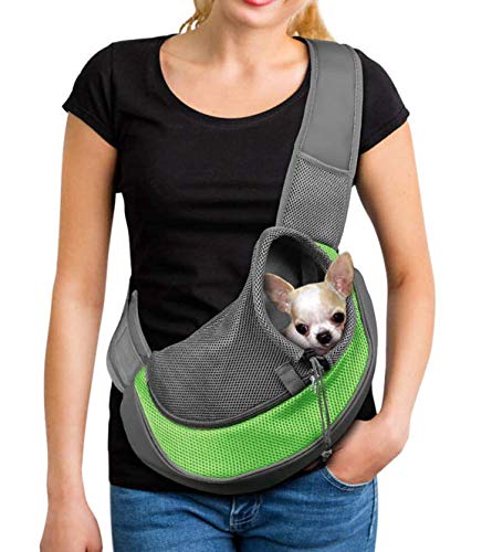 Tragbar Kleine Haustier Hunde Katzen Welpen Umhängetasche Reise Träger Schulter Beutel Atmungsaktiv Mesh Transporttasche Klein Hunde Katze Sling Pet Tragetuch Rucksack Pet Bag, S 0-2kg Tragbar Kleine Haustier Hunde Katzen Welpen Umhängetasche Reise Träger Schulter Beutel Atmungsaktiv Mesh Transporttasche Klein Hunde Katze Sling Pet Tragetuch Rucksack Pet Bag, S 0-2kg von iEasey