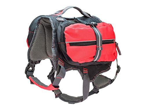 iEnergy™ MAL Hunderucksack - Wetterfester Rucksack für Hunde – Gut gepolsterter Wanderrucksack (Groß) von iEnergy
