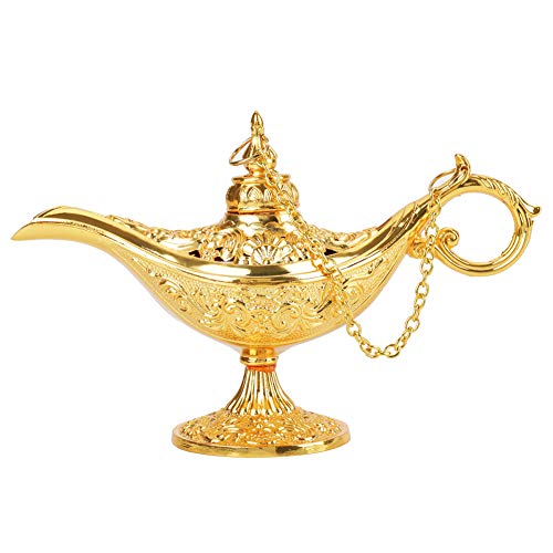 iFCOW Aladdin Light Decor, seltene Retro-Legende Farbe, Aladdin Magic Genie Light Wishing Lamp Pot Collectable von iFCOW