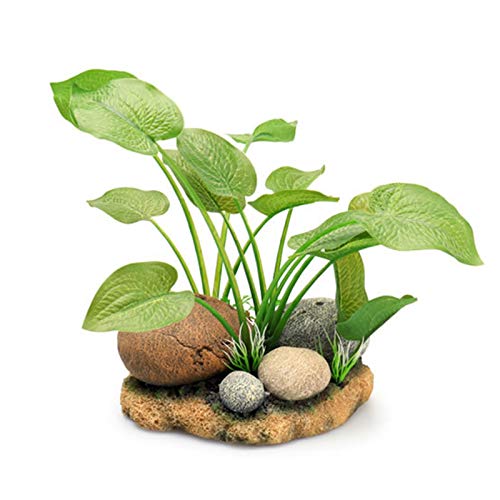 iFCOW Künstliche Wasserpflanze für Aquarien, lebensecht, grüne Pflanze für Aquarien, Unterwasser-Landschaftsdekoration von iFCOW