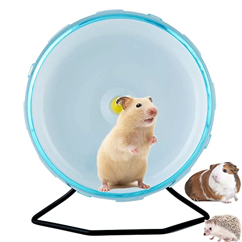 iFCOW Laufrad für Hamster, 21 cm Haustier Maus Mäuse Rennmaus Ratten Silent Running Spinner Übungsrad Spielzeug von iFCOW