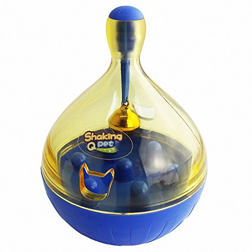 iFutniew Pet Dog Cat Tumbler Spill Food Donor Dogs Cats Chew Interactive Toy Training Exercise Fun Bowl Tasty Toy Bell iFutniew Pet Dog Cat Tumbler Spill Food Donor Dogs Cats Chew Interactive Toy Training Exercise Fun Bowl Tasty Toy Bell von iFutniew