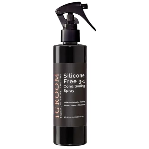 iGroom Silicone Free 3-1 Conditioning Spray for Pets - Hydrating & Detangling, 227ml von iGroom