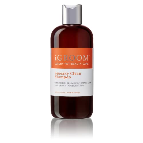 iGroom Squeaky Clean Pet Shampoo - Gentle and Deep Cleansing, 475ml von iGroom