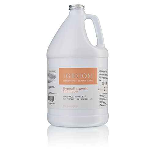 iGroom Ultra-Mild & Nourishing Hypoallergenic Pet Shampoo, 3.8L von iGroom