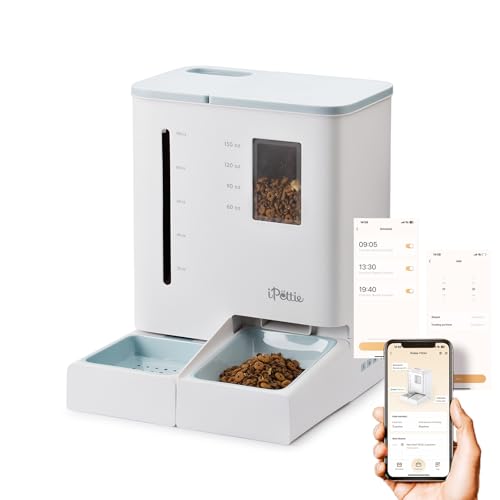 FW54 5G/2.4GHz WiFi Automatischer Futterspender und Bewässerungsgerät 2-in-1-Set für Haustiere, 8,504.9 g Große Kapazität für 2 Wochen, Perfekt für berufstätige Eltern FW54 5G/2.4GHz WiFi Automatischer Futterspender und Bewässerungsgerät 2-in-1-Set für Haustiere, 8,504.9 g Große Kapazität für 2 Wochen, Perfekt für berufstätige Eltern von iPettie