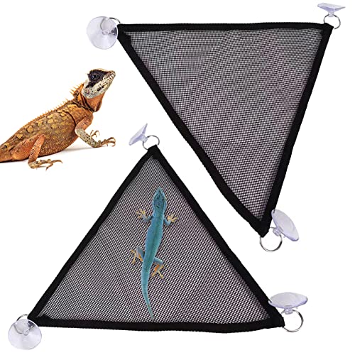 iTGOOS 2 Stücke Mesh Reptile Hängematten Reptile HäNgematten Eidechse Hängematte Mesh Lizard Hängematte Für Eidechse Bartagamen Geckos Schwarz iTGOOS 2 Stücke Mesh Reptile Hängematten Reptile HäNgematten Eidechse Hängematte Mesh Lizard Hängematte Für Eidechse Bartagamen Geckos Schwarz von iTGOOS