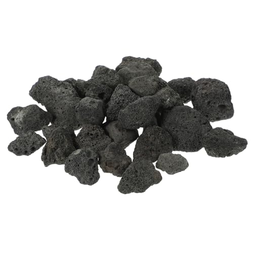 ibasenice 1 Packung Aromapad Dekoration Vulkansteine für Aquarium und Blumentöpfe Natürliche Steine zur Verbesserung Unterwasserwelt für Pflanzendekoration von ibasenice