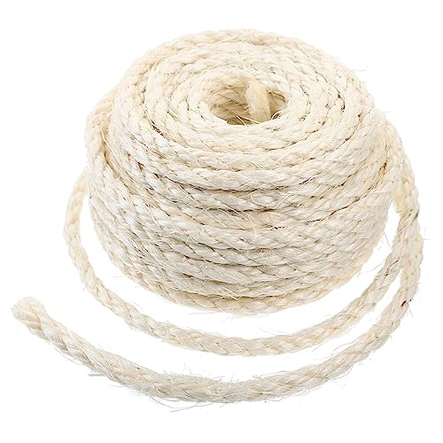 ibasenice 1 Rolle Sisal Seil für Katzenkratzbaum Strapazierfähige Natürliche Jute Schnur für DIY Reparaturen und Schutz vor Kratzschäden Ihrem Zuhause ibasenice 1 Rolle Sisal Seil für Katzenkratzbaum Strapazierfähige Natürliche Jute Schnur für DIY Reparaturen und Schutz vor Kratzschäden Ihrem Zuhause von ibasenice