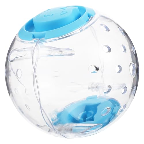 ibasenice 1 Satz Hamster Laufball Ratten- Und Hamsterspielzeug Haustier-übungsball Kleines Hamsterrad Laufendes Hamsterrad Laufrad Für Hamster Hamster-laufball Hamsterbälle Sky-Blue Plastik von ibasenice