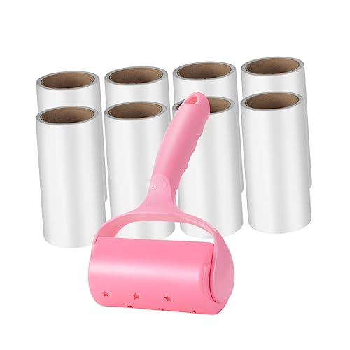 ibasenice 1 Satz Haustier Haarentferner Set Teiliges Rollerset für Kleidung Möbel Auto Abreißbare Fusselrolle Stark Klebend für Tierhaare Fusseln von ibasenice