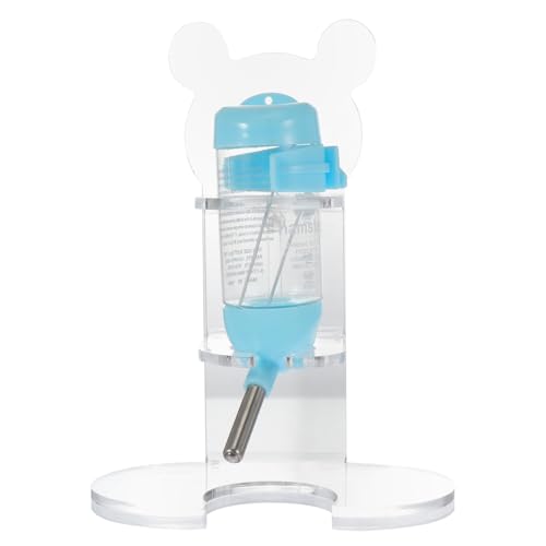ibasenice 1 Satz Haustier Trinkflasche Set Einstellbarer Wasserspender für Hamster und Kleine Tiere Halterung für Meerschweinchen Igel und Kompakt und Auslaufsicher von ibasenice