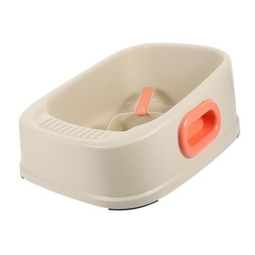 ibasenice 1 Satz Katzentoilette Mülleimer Halbgeschlossenes Katzentöpfchen Katzensandpfanne Pads Wurf Katzenklo katzenstreu Haustiertoiletten Haustierkatzenbecken Plastik ibasenice 1 Satz Katzentoilette Mülleimer Halbgeschlossenes Katzentöpfchen Katzensandpfanne Pads Wurf Katzenklo katzenstreu Haustiertoiletten Haustierkatzenbecken Plastik von ibasenice
