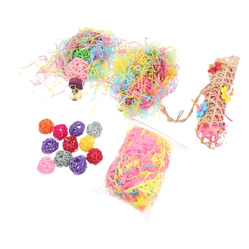 ibasenice 1 Satz Papagei Kauspielzeug Papageienbissspielzeug Vogelstangen Spielzeugvögel Vogelkäfig-hängespielzeug Papageienspielzeug Lovebirdspielzeug Vogel Papageien Papier ibasenice 1 Satz Papagei Kauspielzeug Papageienbissspielzeug Vogelstangen Spielzeugvögel Vogelkäfig-hängespielzeug Papageienspielzeug Lovebirdspielzeug Vogel Papageien Papier von ibasenice