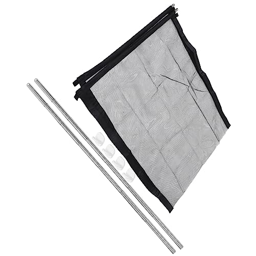 ibasenice 1 Satz Retractable Pet Safety Gate Sicherer und Hundeschutz Faltbares und Einfach zu Installierendes Schutzgitter für und Außenbereiche für Treppen Zimmer und Balkontüren von ibasenice