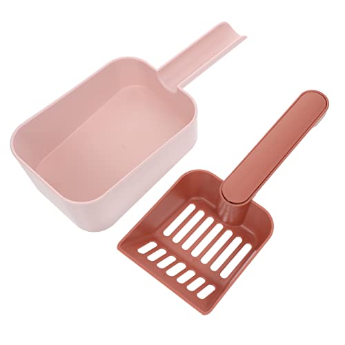 ibasenice 1 Satz Schaufel Für Katzenstreu Scoop Katzenkotschaufel Filter Müllschaufel Verklumpung Schaufeln Katzenstreuschaufel Katzenschaufel Drinnen Haustierbedarf Die Hüften Rosa von ibasenice