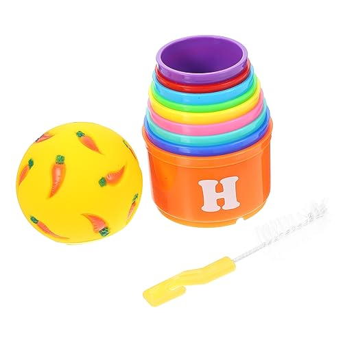 ibasenice Kaninchen Spielzeug Satz Mit Stapelbechern Für Futterversteck Aus Langlebigem Kunststoff Bunt Für Nistspielzeug Und Beschäftigung Für Kleintiere ibasenice Kaninchen Spielzeug Satz Mit Stapelbechern Für Futterversteck Aus Langlebigem Kunststoff Bunt Für Nistspielzeug Und Beschäftigung Für Kleintiere von ibasenice